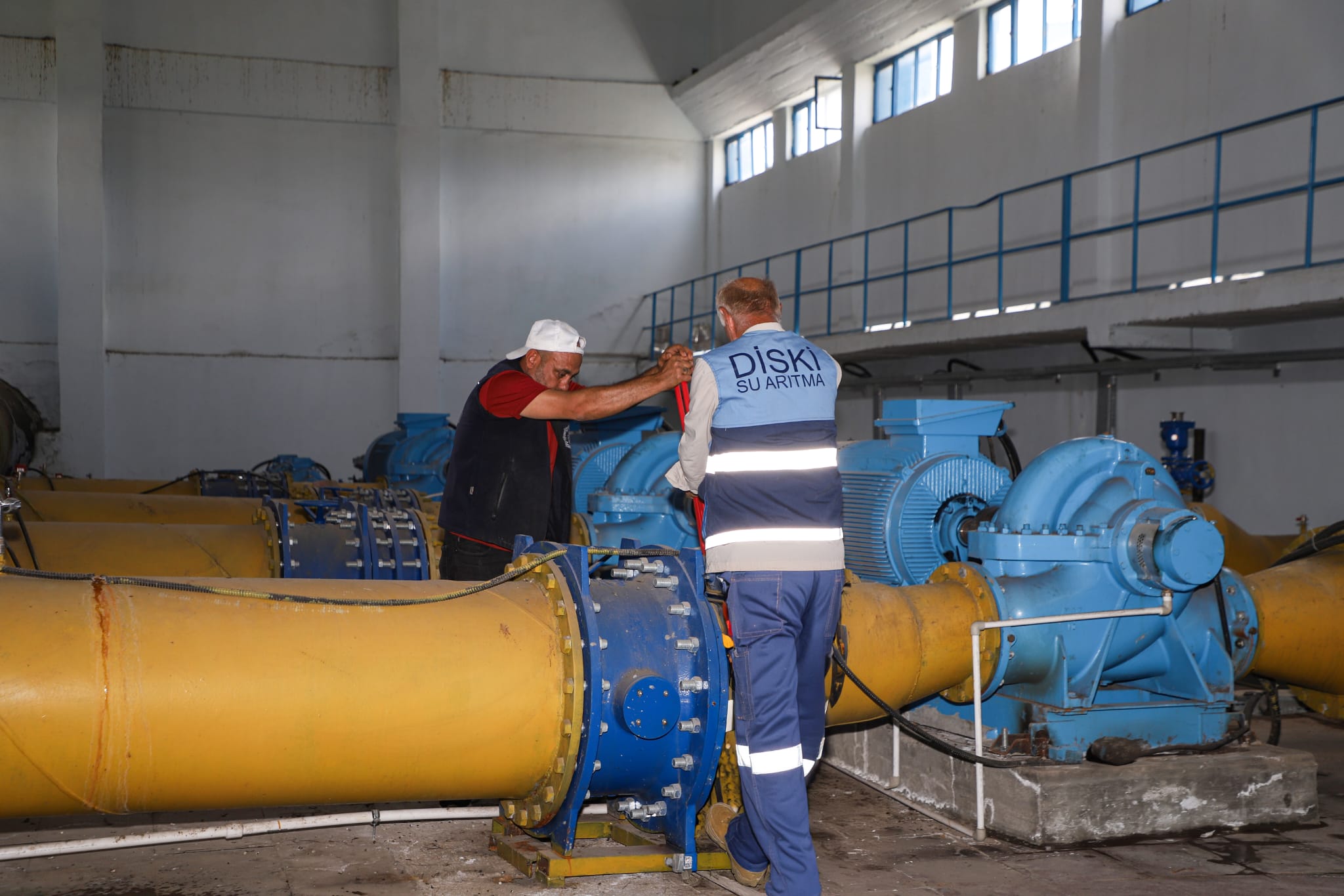 DİSKİ’den kesintisiz su için bakım ve onarım çalışması