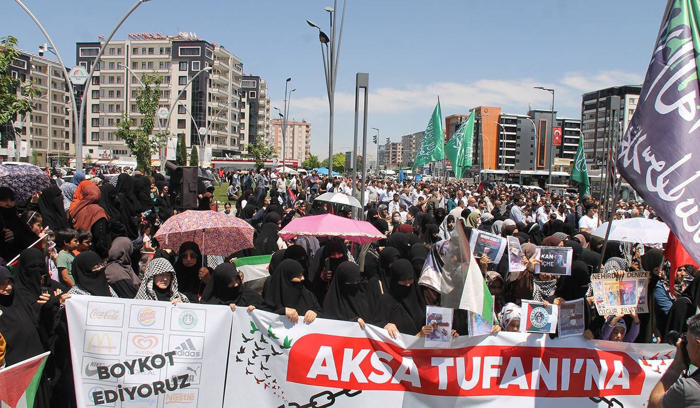 Diyarbakır'da Gazze için açıklama: "Yöneticilerimizi karar almaya, harekete geçmeye zorlamalıyız"