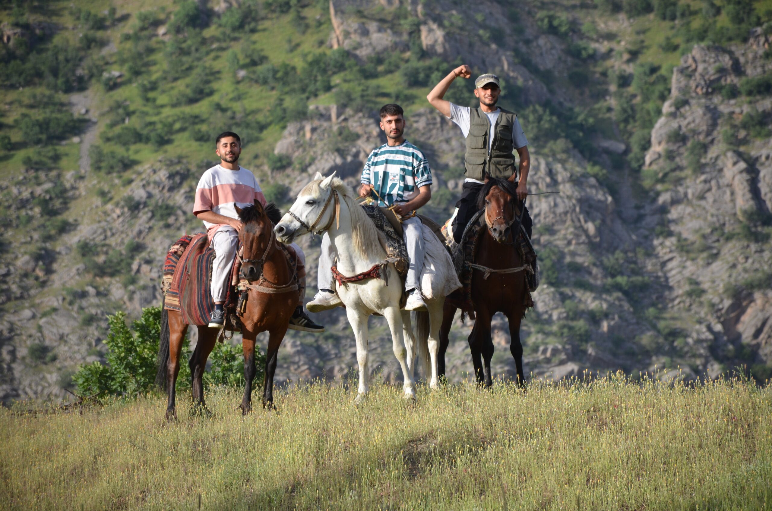 Beytüşşebap'ta atlarla trekking yapıldı