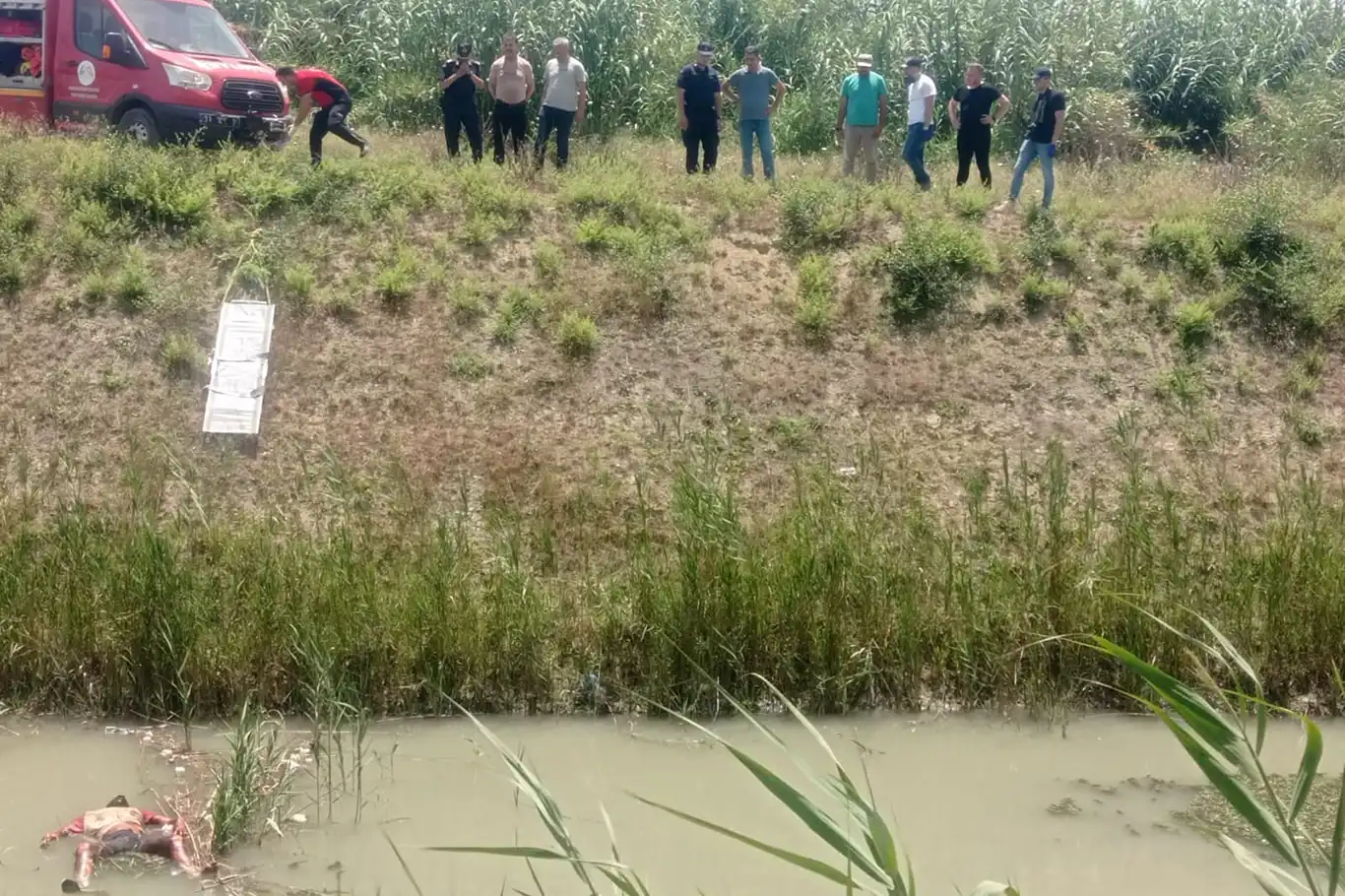 Günlerdir kayıp olan gencin cansız bedeni sulama kanalında bulundu