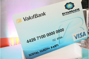 Diyarbakır'da sosyal kart sahibi  ailelere destek ödemeleri yapıldı