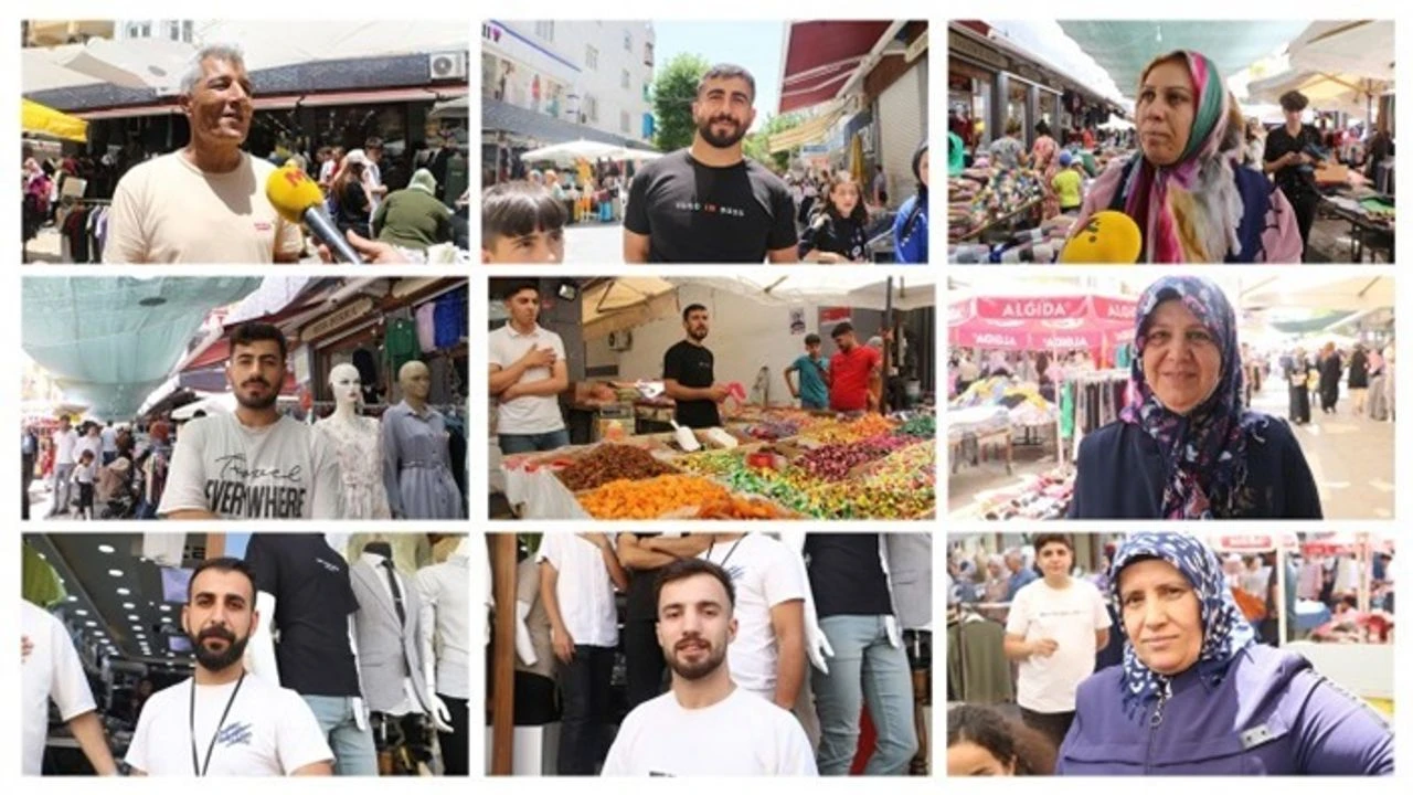 Diyarbakır'da vatandaş da esnaf da  bayramdan memnun değil