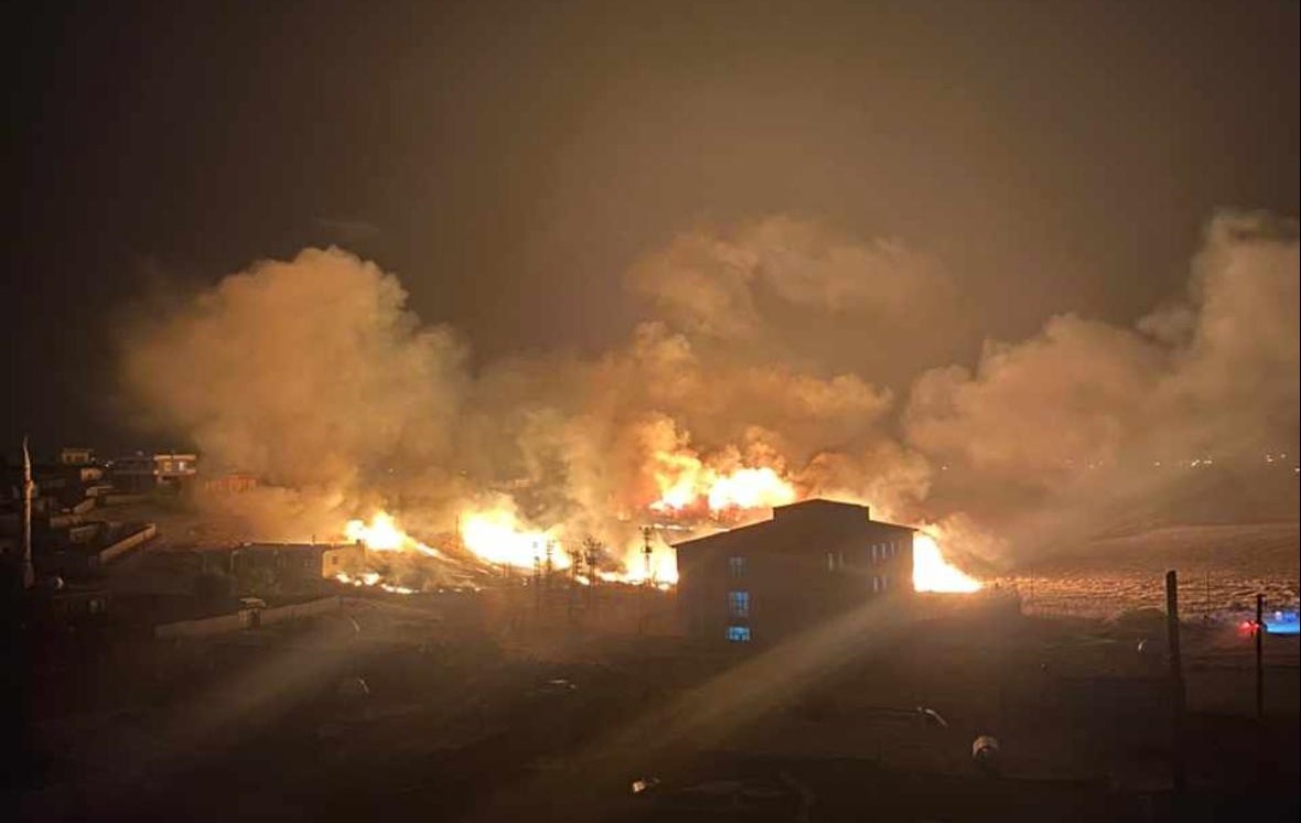 Mardin Tabip Odası'ndan yangın raporu!