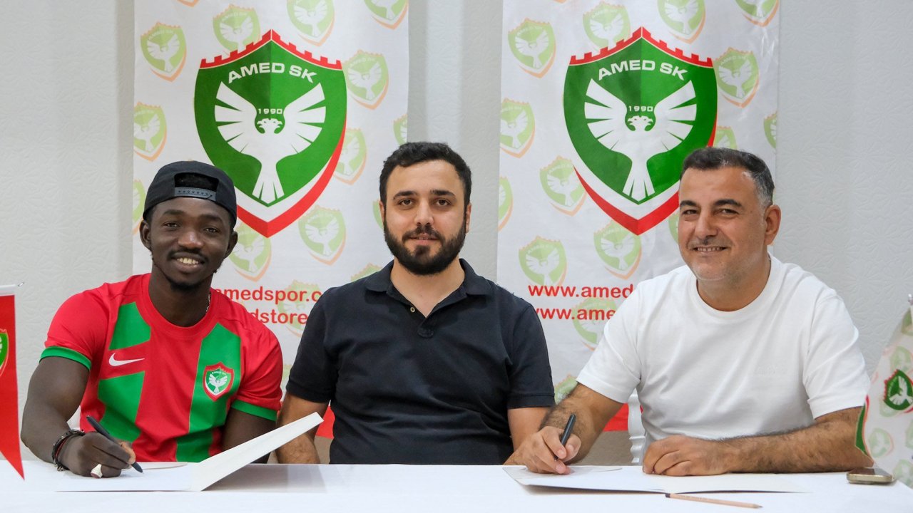 Amedspor’da ilk imza: İngiltere’den transfer!