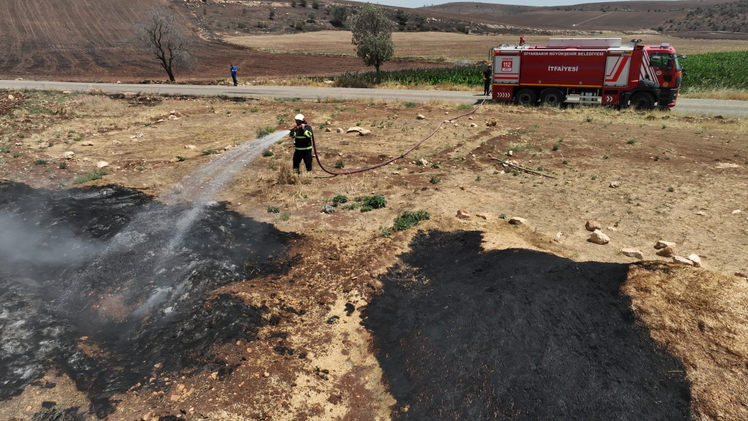 Diyarbakır itfaiyesi haziran ayında 1333 yangına müdahale etti