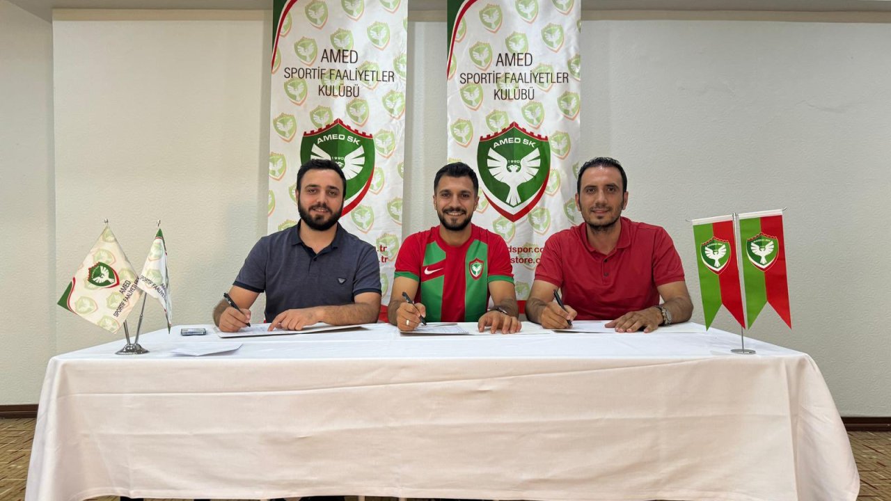 Amedspor Oktay Aydın’la bir yıllık anlaşma imzaladı