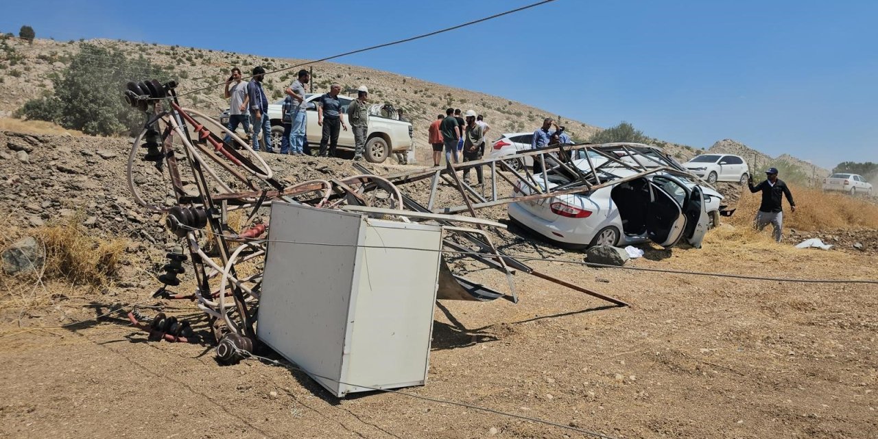 Diyarbakır'da piknik yolunda feci kaza