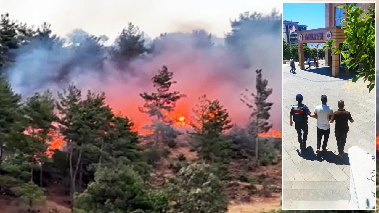 Şaka yapayım derken ormanı yakan piknikçi tutuklandı