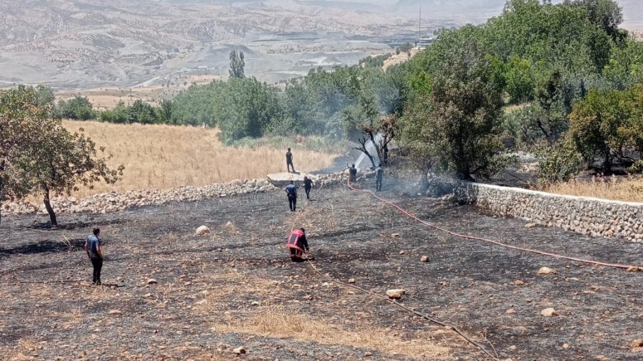 Şırnak’ta korkutan yangın büyümeden söndürüldü