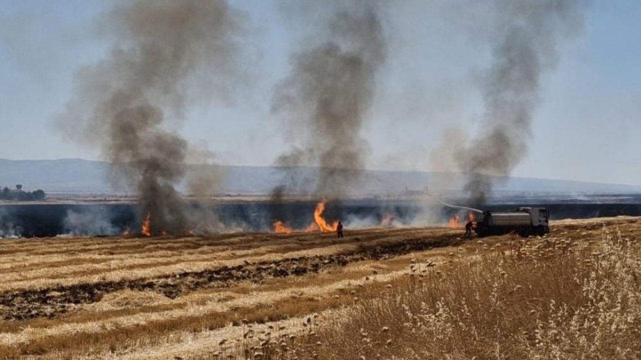 Diyarbakır’da korkutan yangın: Söndürüldü