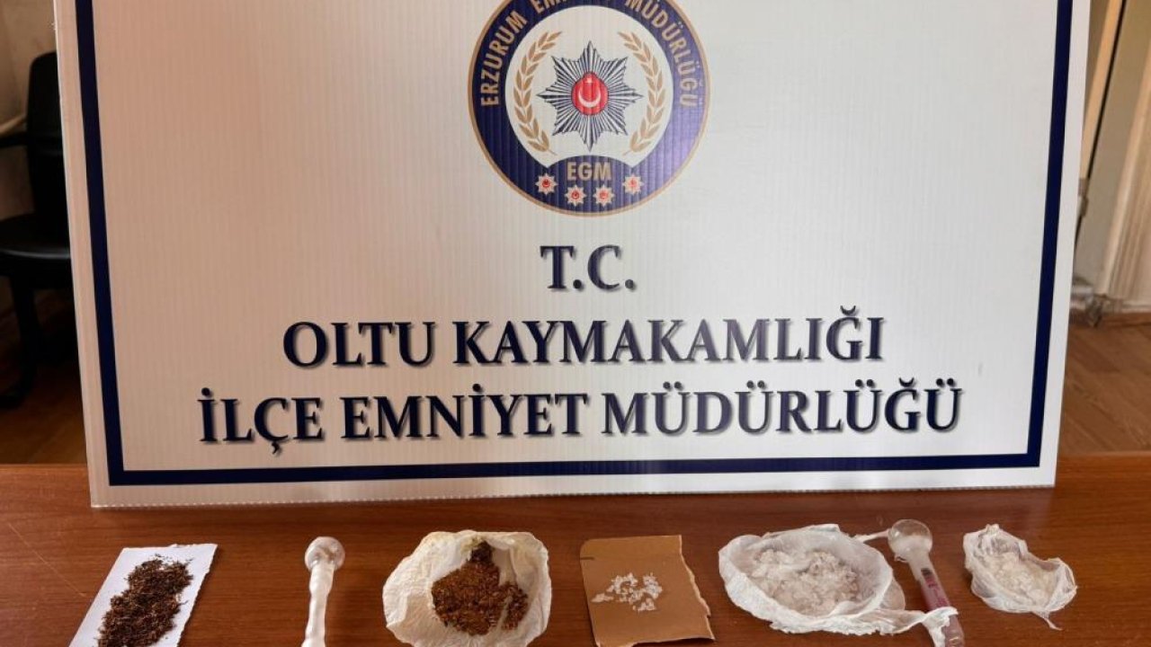 Erzurum’da uyuşturucu operasyonu: 4 şüpheli tutuklandı