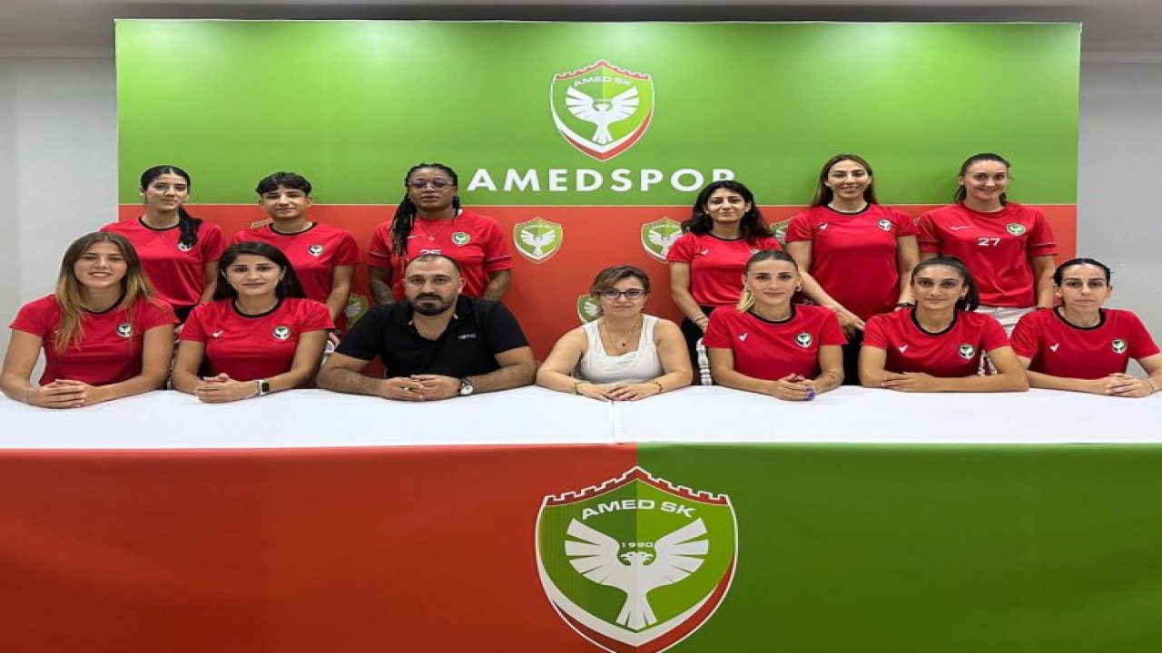 Amedspor Kadın Futbol Takımı sezona iddialı başlıyor: Hedef şampiyonluk ve görünürlük!