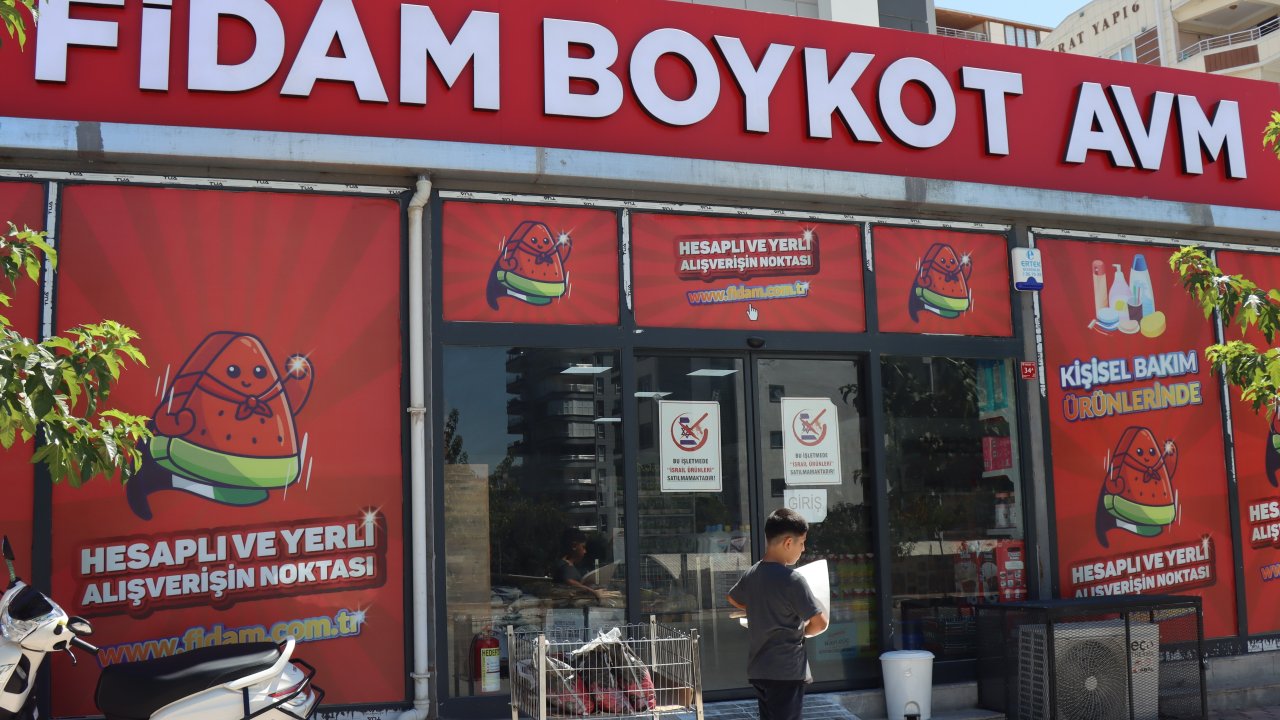 İsrail’e karşı ‘Boykot AVM’ açtılar!