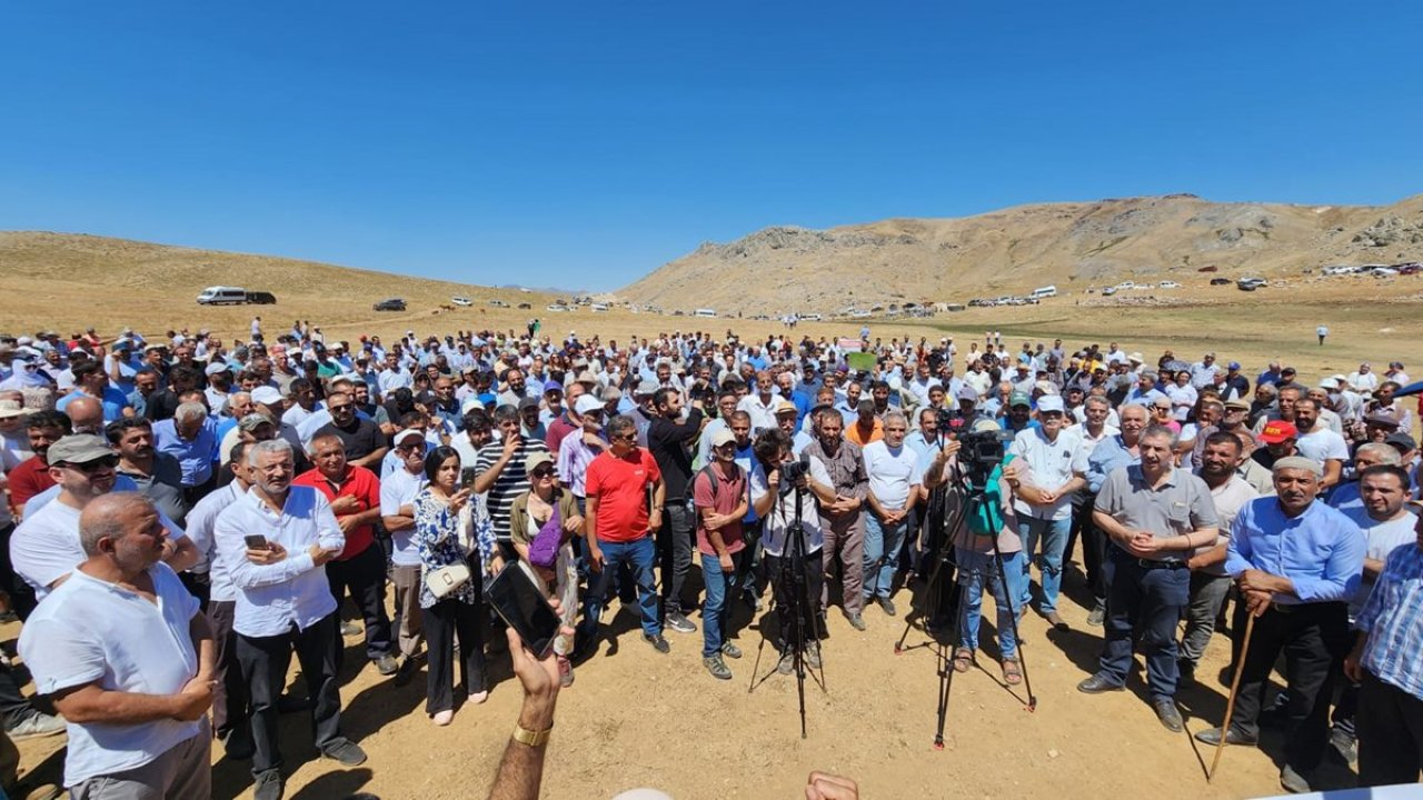 Diyarbakır’da madene karşı miting: Yaylada buluştular