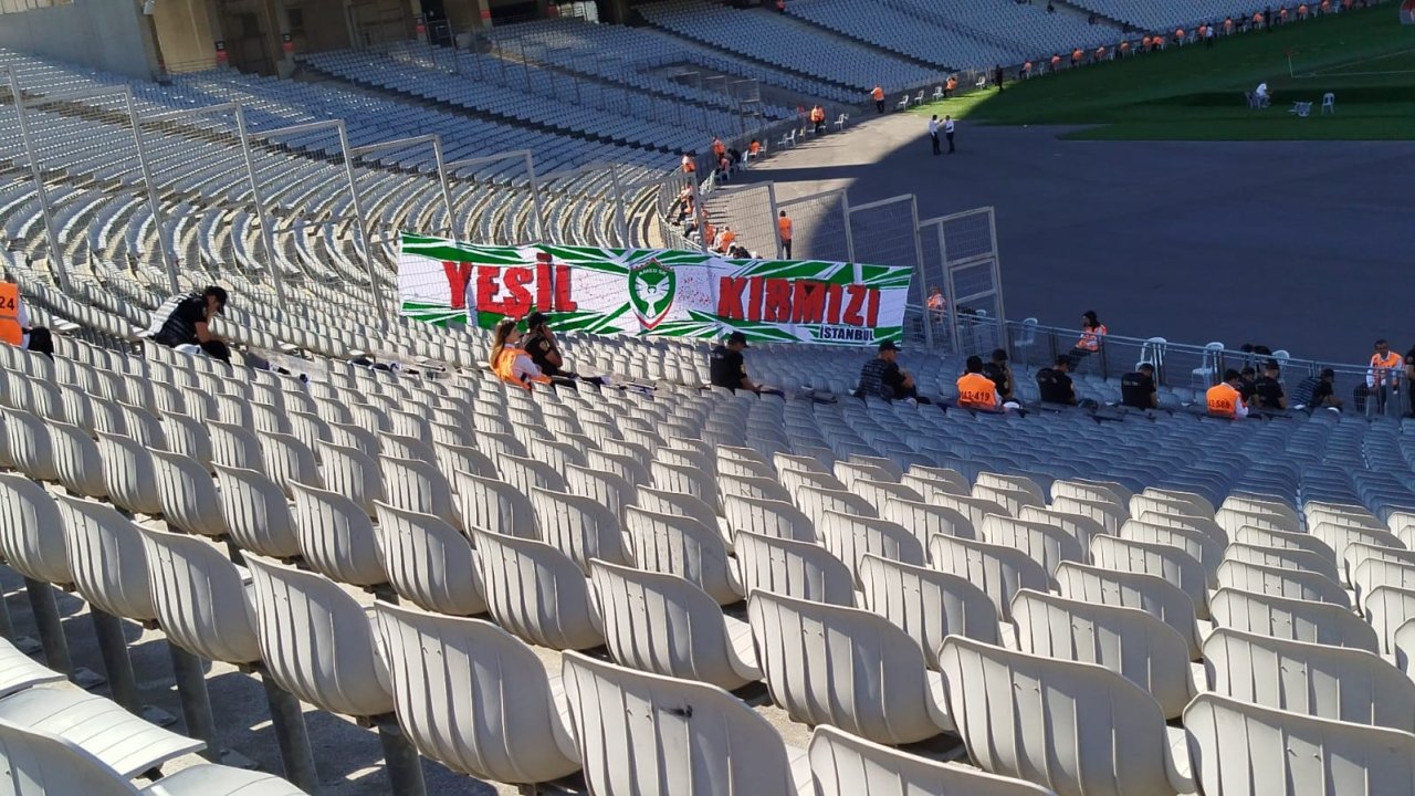 Amedspor taraftarı, Olimpiyat Stadyumu’nda