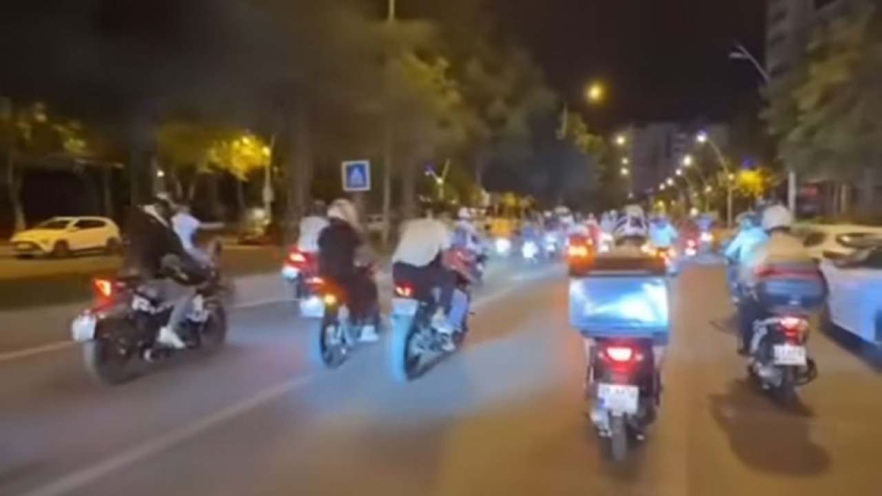 Moto kuryenin ekmek kapısı çalındı!