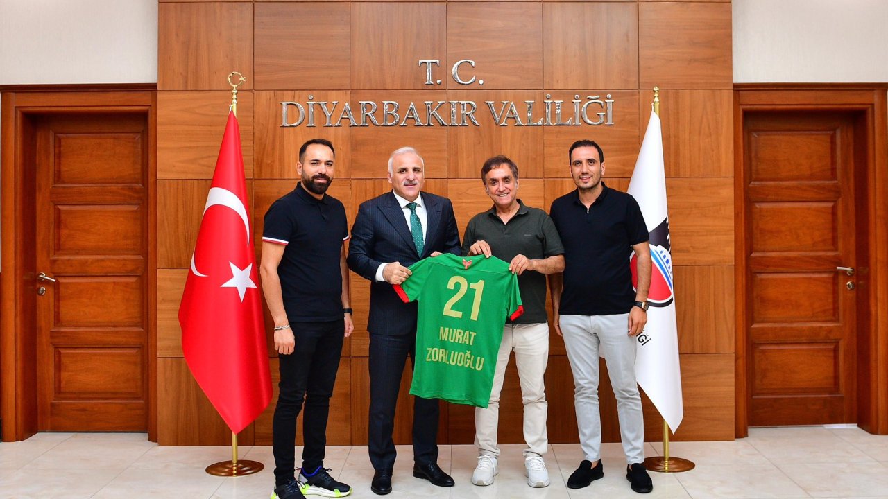 Amedspor’dan açılım: Diyarbakır Valisi’ne ziyaret