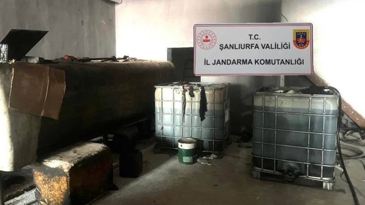 6 bin 400 litre kaçak akaryakıt ele geçirildi