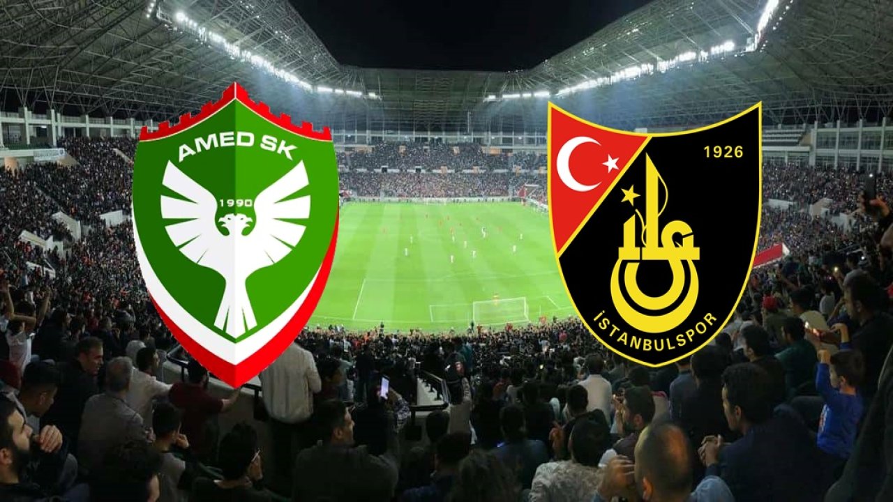 Amedspor-İstanbulspor maçı hangi kanalda?