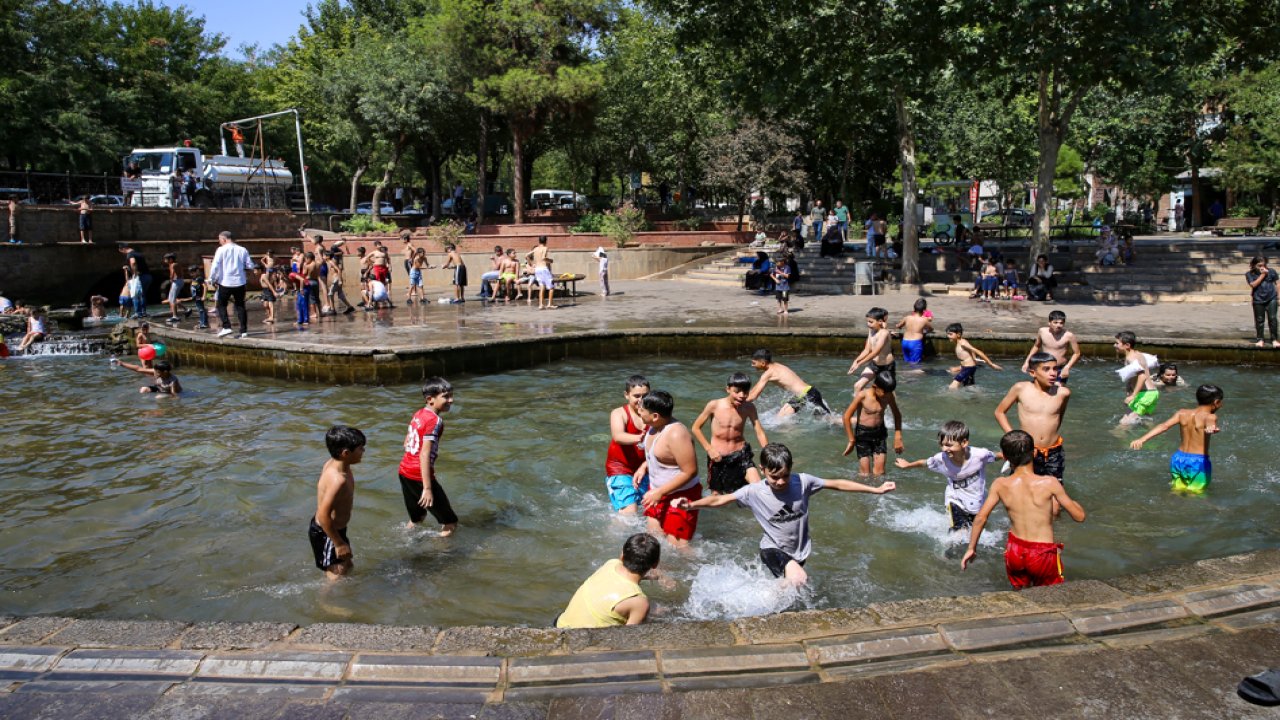 Diyarbakır’da kavurucu sıcaklar hayatı olumsuz etkiliyor