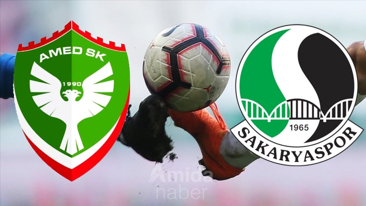 Amedspor-Sakaryaspor maçının yer, gün ve saati netleşti