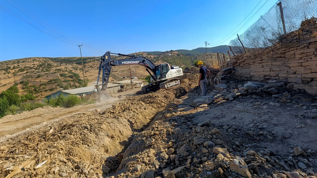 DİSKİ’den Diyarbakır’ın o mahallesine 1400 metrelik içme suyu hattı