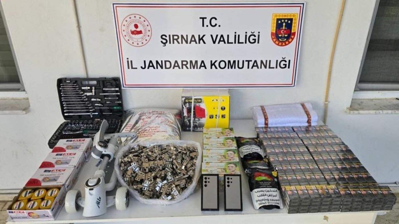 Şırnak’ta kaçakçılık operasyonu: 24 kişi gözaltına alındı