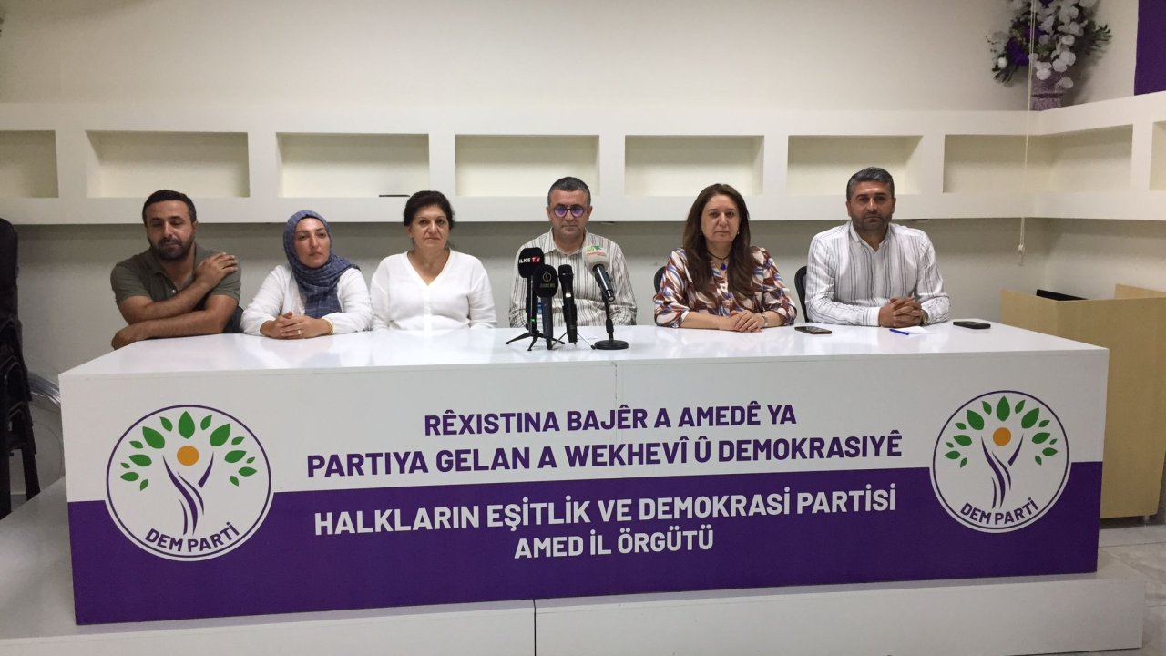 DEM Parti Diyarbakır’da ‘Barış’ mitingi düzenliyor