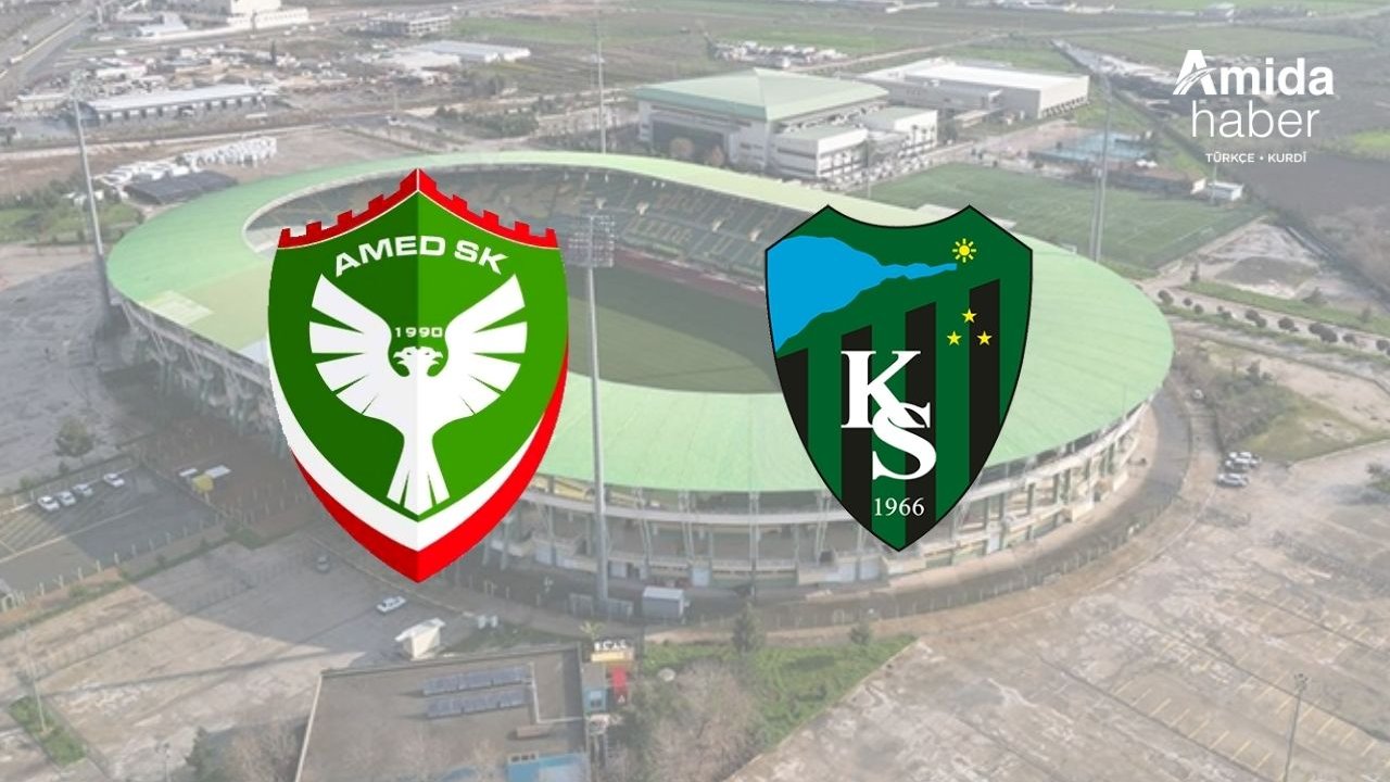 Amedspor-Kocaelispor maçının oynanacağı yer belli oldu