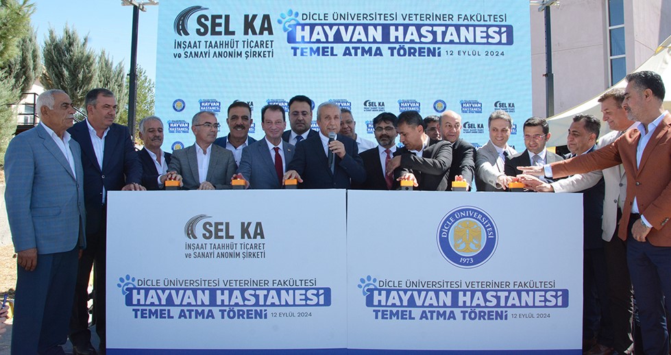 Diyarbakır’da ‘Hayvan Hastanesi’nin temeli atıldı