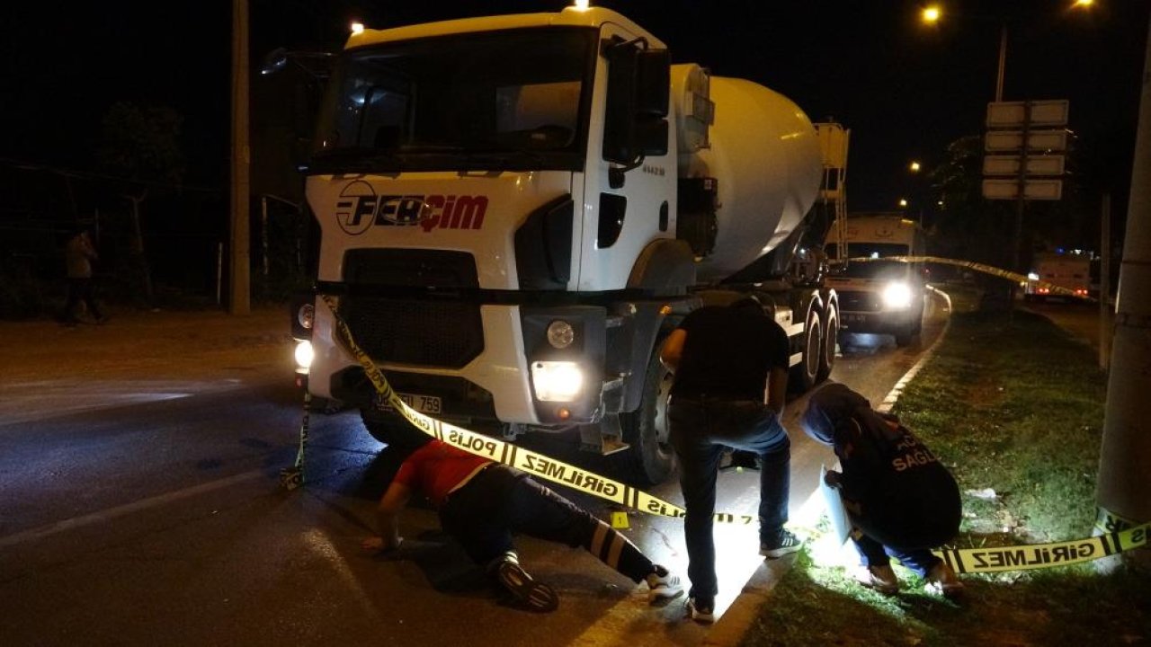 Beton mikserin altında kaldı: 3 yaşındaki ağır yaralandı