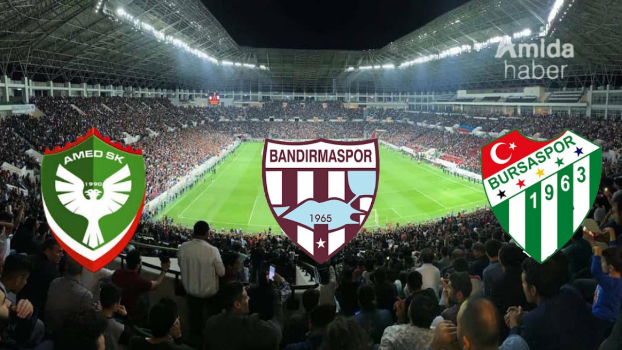 Bandırmaspor-Amedspor maçı saat kaçta hangi kanalda?