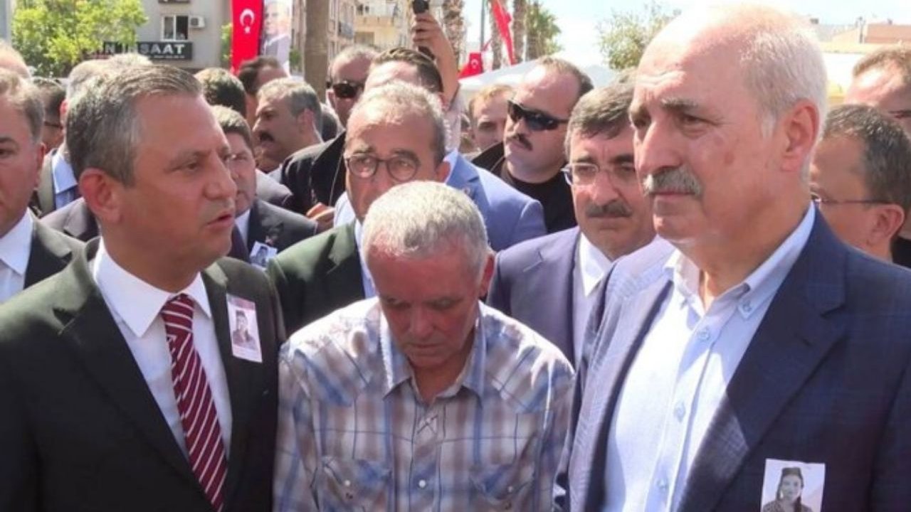 CHP lideri Özel ile TBMM Başkanı Kurtulmuş arasında gergin anlar