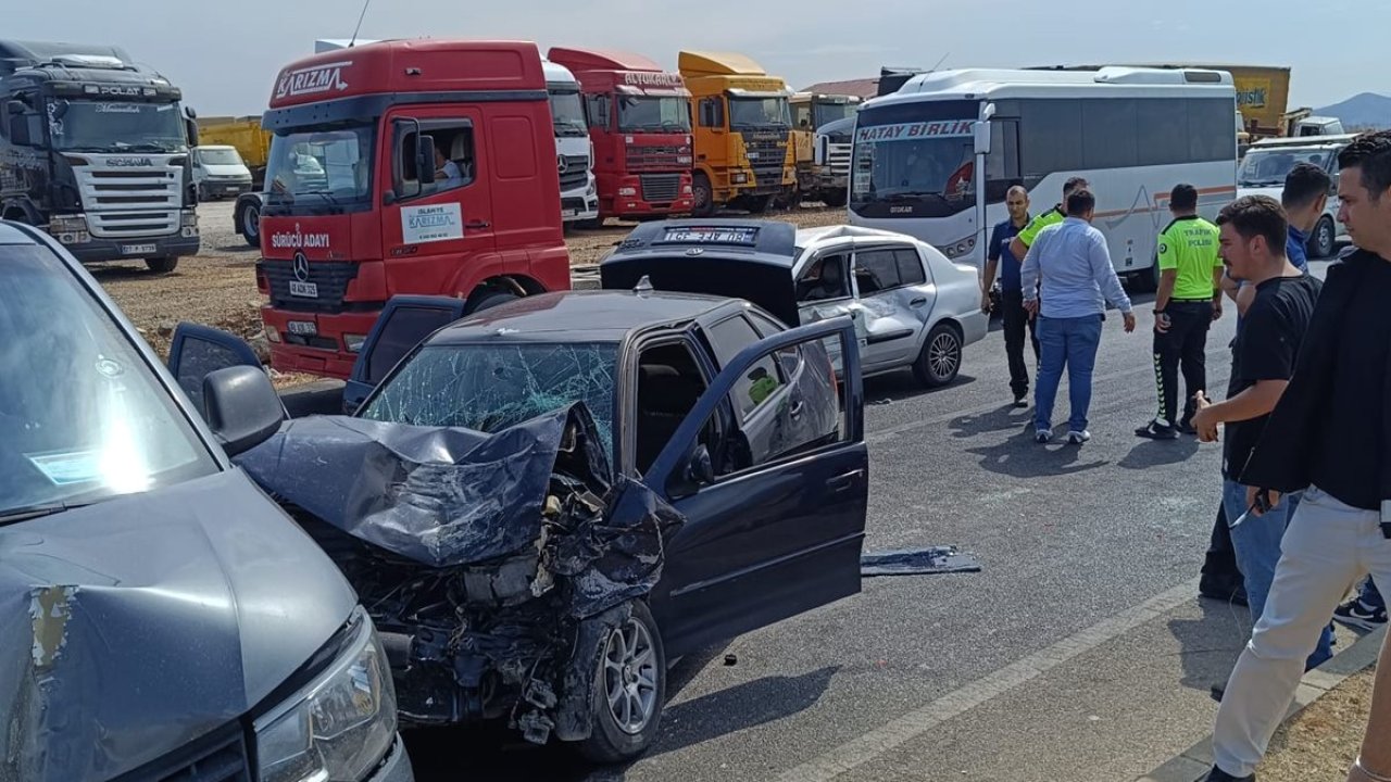 Gaziantep’te zincirleme kaza: Yaralılar var