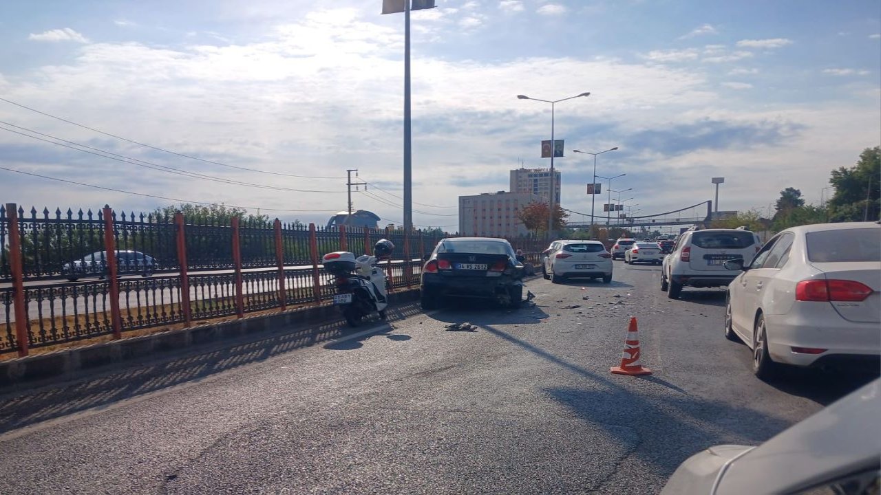 Diyarbakır’da zincirleme kaza