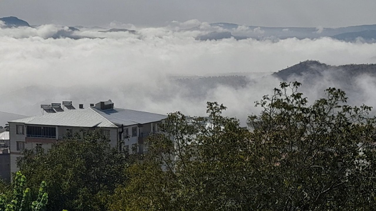 Diyarbakır’ın o ilçesi sise teslim