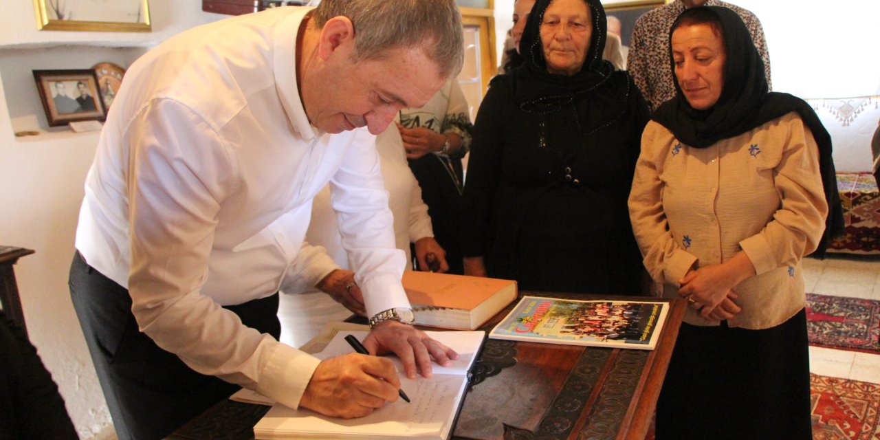 Bakırhan Anter'in defterine yazdı