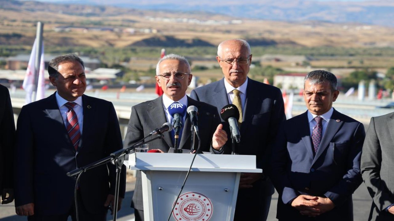 Ulaştırma Bakanı, Bingöl-Diyarbakır karayolunda incelemelerde bulundu