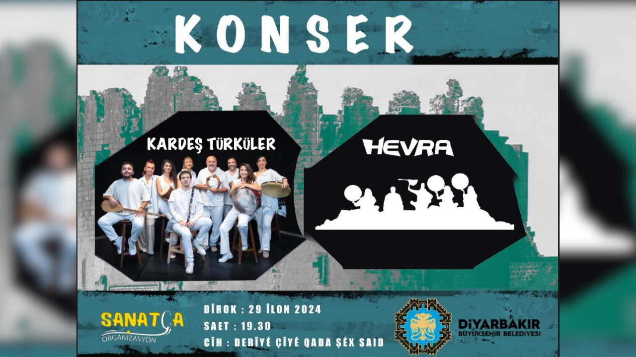 Diyarbakır’da Kürtçe konser