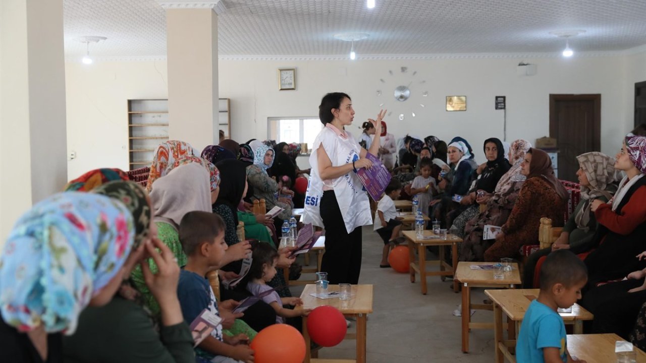 Mardin Büyükşehir’den kadınlara yönelik sağlık eğitimi