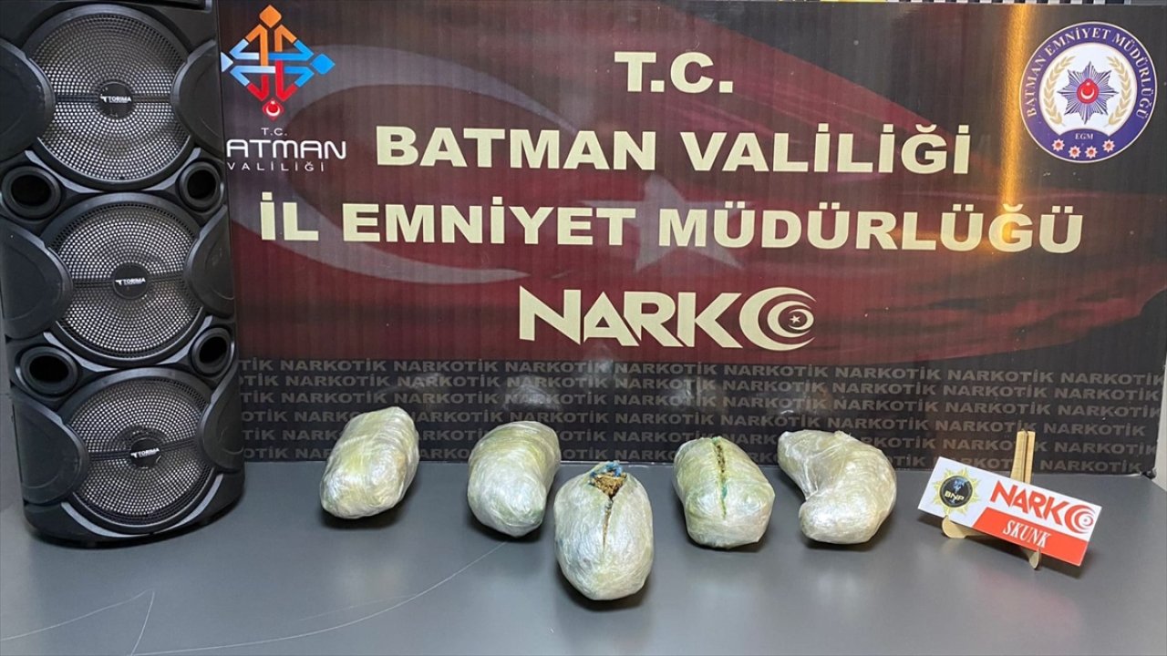 Batman’da uyuşturucu operasyonunda 2 kişi tutuklandı