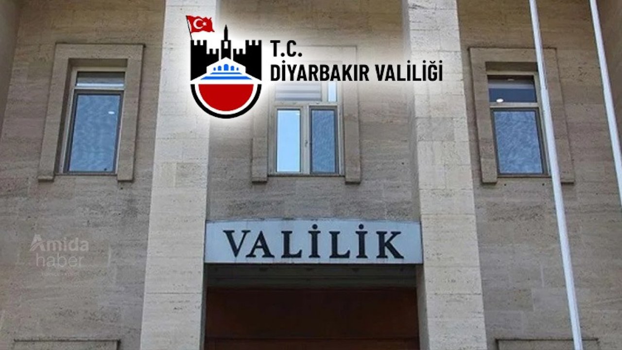 Diyarbakır Valiliği duyurdu: O İlçeye girişler 15 gün yasaklandı