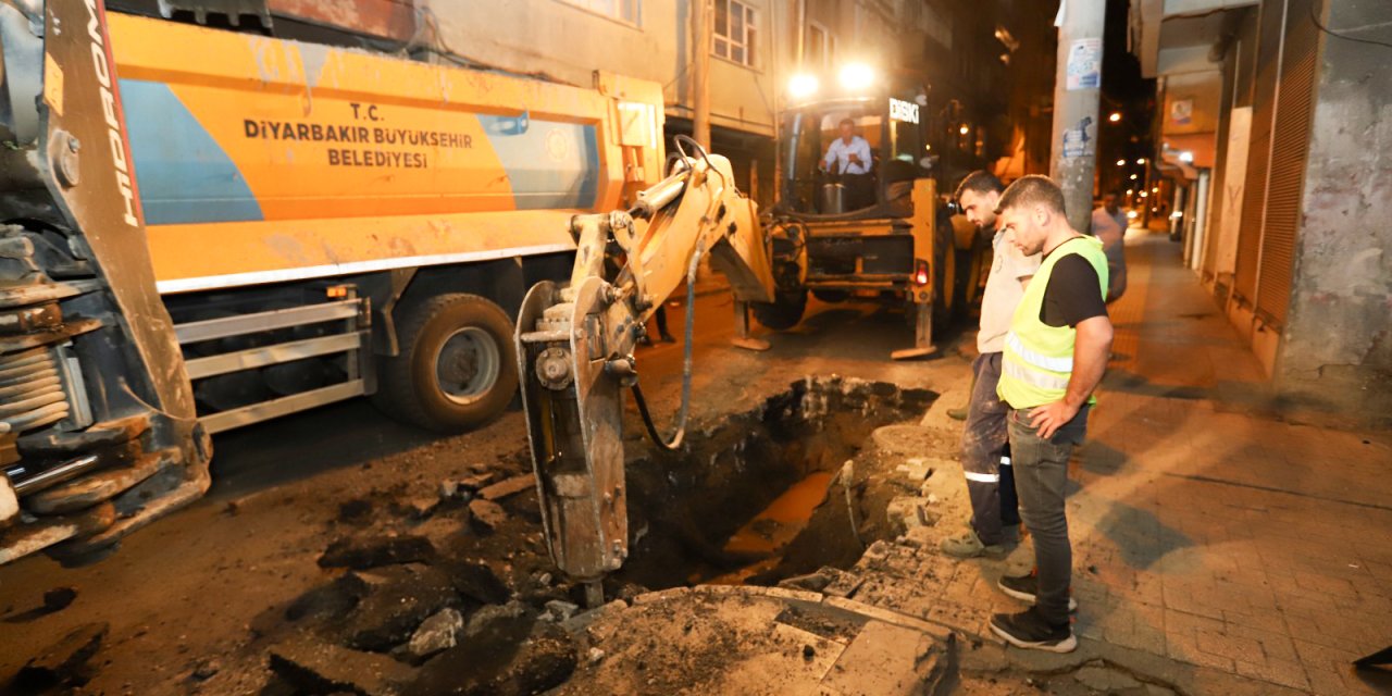 O caddede saniyede 10 litre fiziki su kaçağı tespit edildi