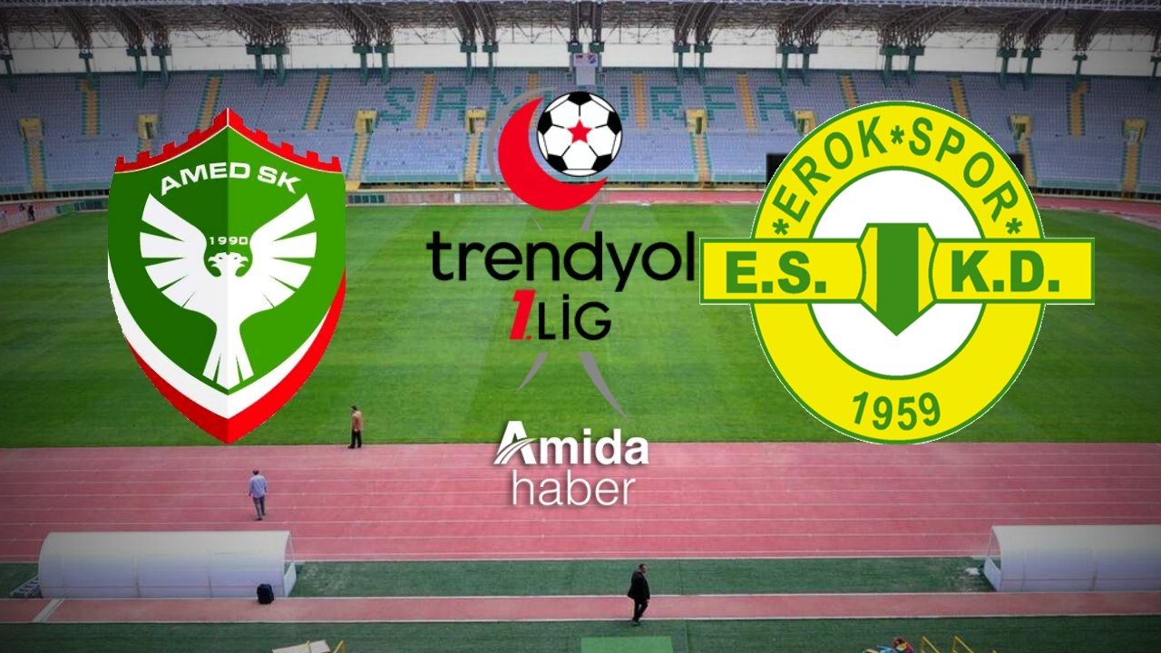 TFF Amedspor-Erokspor maçının yer tarih ve saatini belirledi