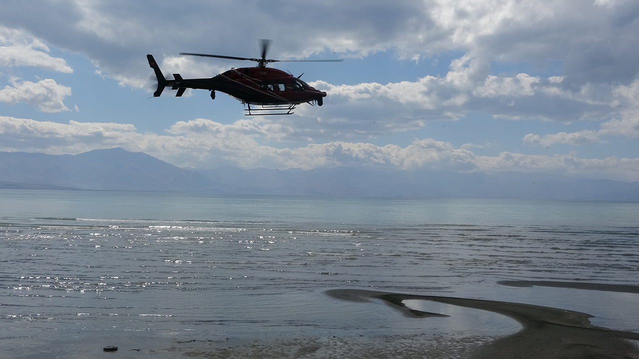 Rojin'i arama çalışmalarına polis helikopteri desteği