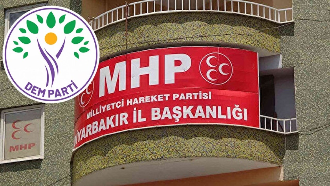 MHP Diyarbakır İl Başkanı: DEM Parti’yi bekliyoruz!