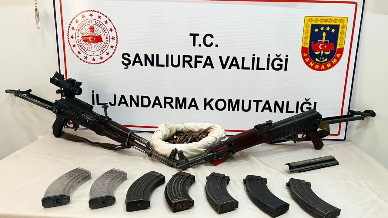 Şanlıurfa'da silah kaçakçılığı operasyonunu