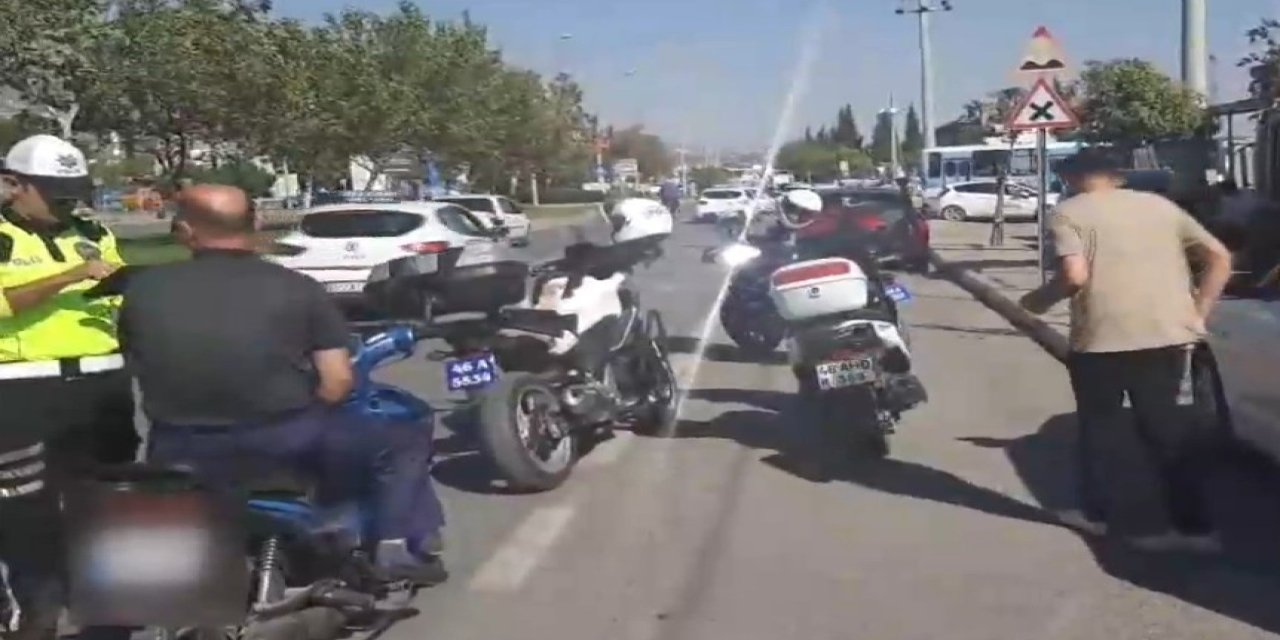 Polis motosiklet denetiminde ceza yağdırdı