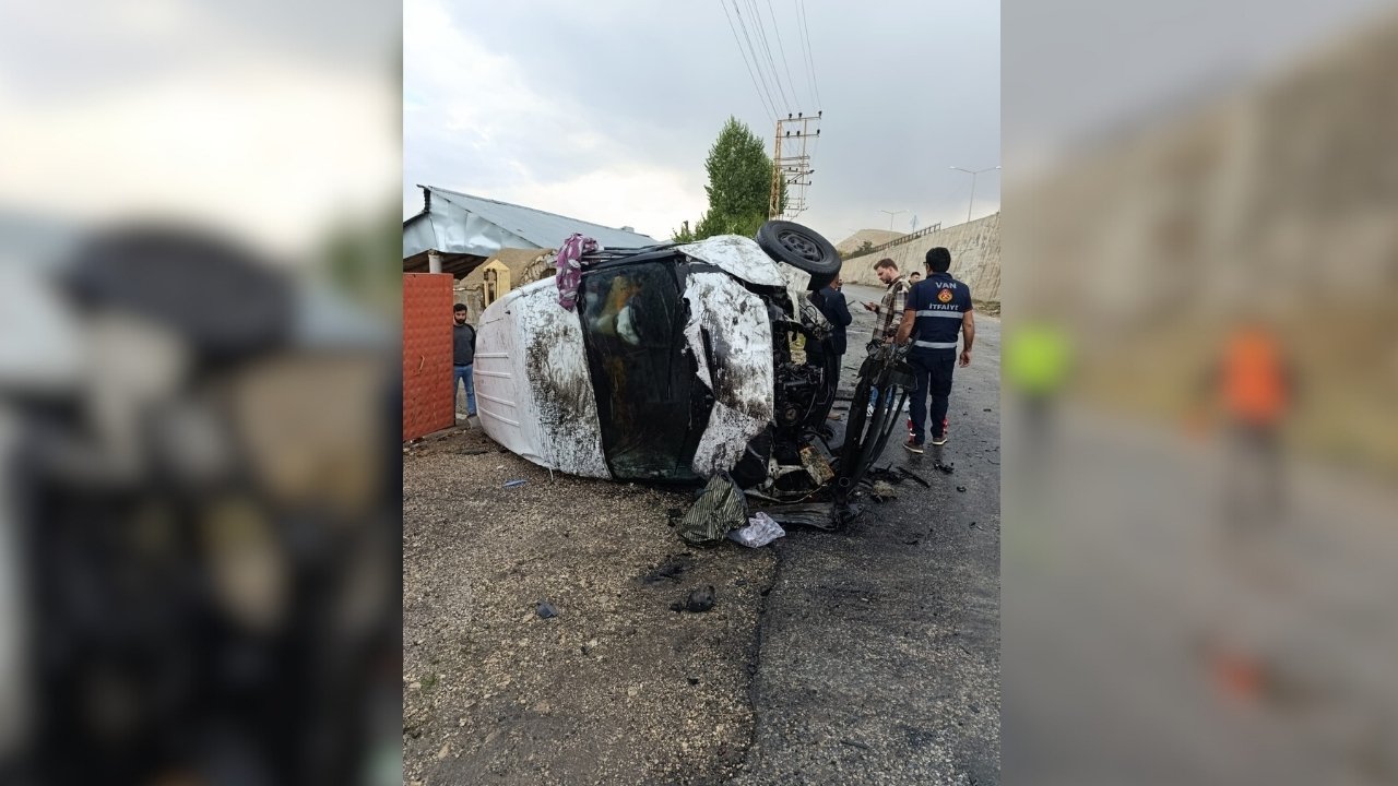 Van’da trafik kazası: 1 yaralı