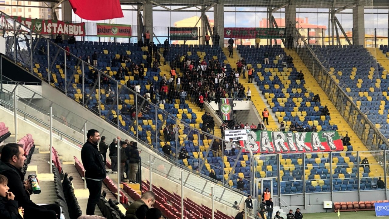 Gençlerbirliği-Amedspor maçı başladı